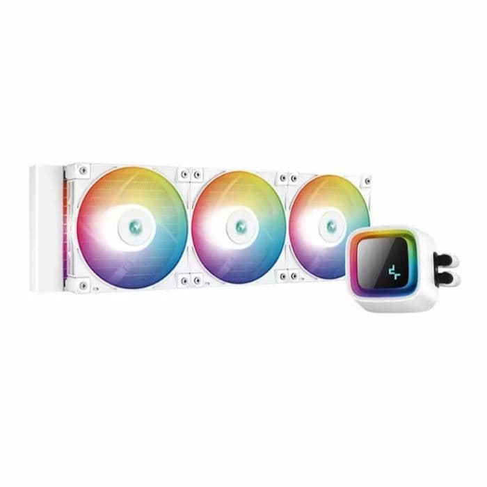 فن خنک کننده پردازنده اینتل DeepCool LS720 White CPU RGB LGA 1700 Liquid Cooler