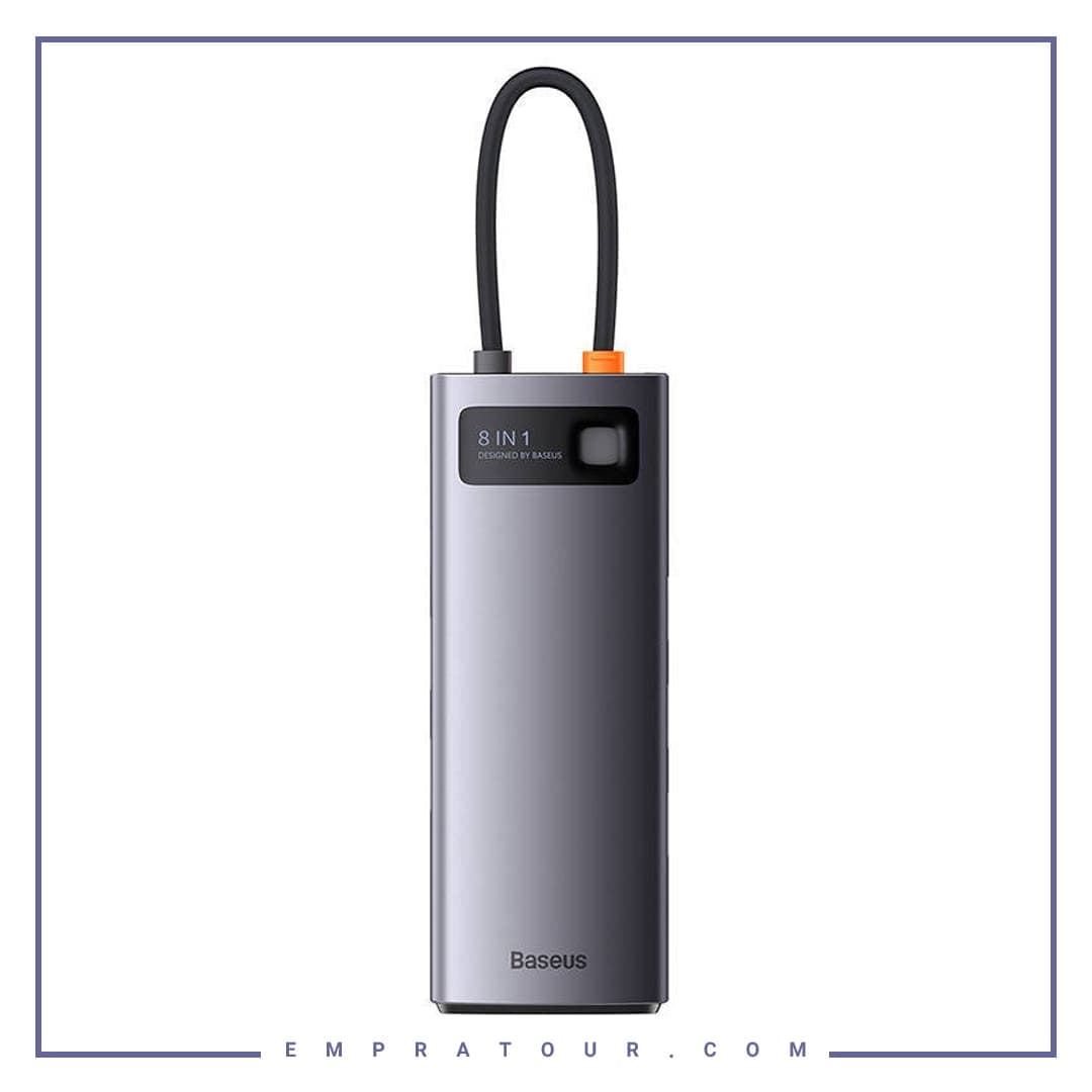 هاب تایپ سی 8 پورت بیسوس Baseus StarJoy Series USB-C Hub 8in1 WKWG080213