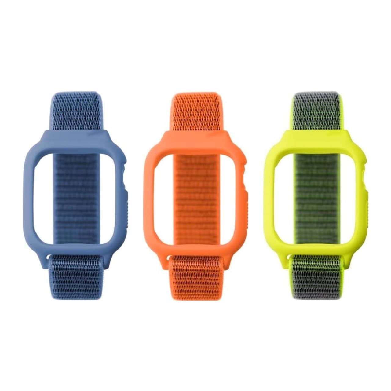 بند سیلیکونی اپل واچ سری 3/4/5 سایز 38/40 میلی متر پورودو Porodo iGuard Apple Watch 3/4/5 38/40mm Strap + ShockProof Case