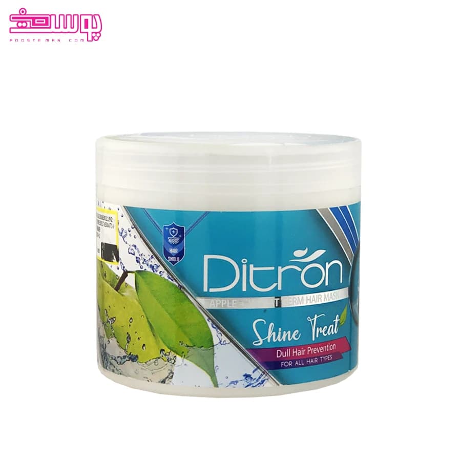 ماسک مو تغذیه و نرم کننده عصاره سیب دیترون حجم 400ml