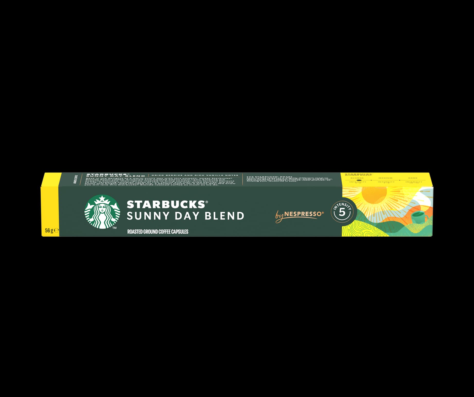 کپسول قهوه استارباکس “سانی دی بلند”«شدت 5» | Starbucks Sunny day blend