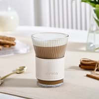 لیوان کاراجا Leather Cool Touch حجم 210 میلی سفید