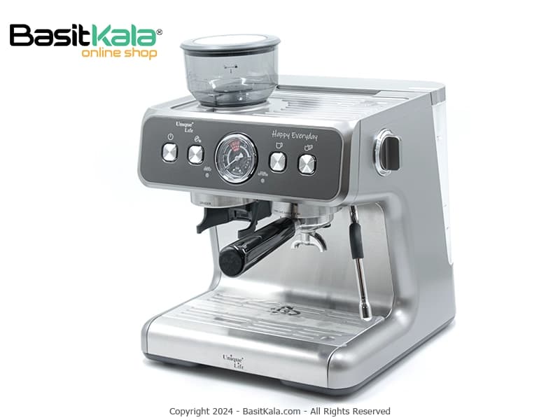 دستگاه اسپرسوساز نیمه صنعتی مدل UL-5167-GS یونیک لایف