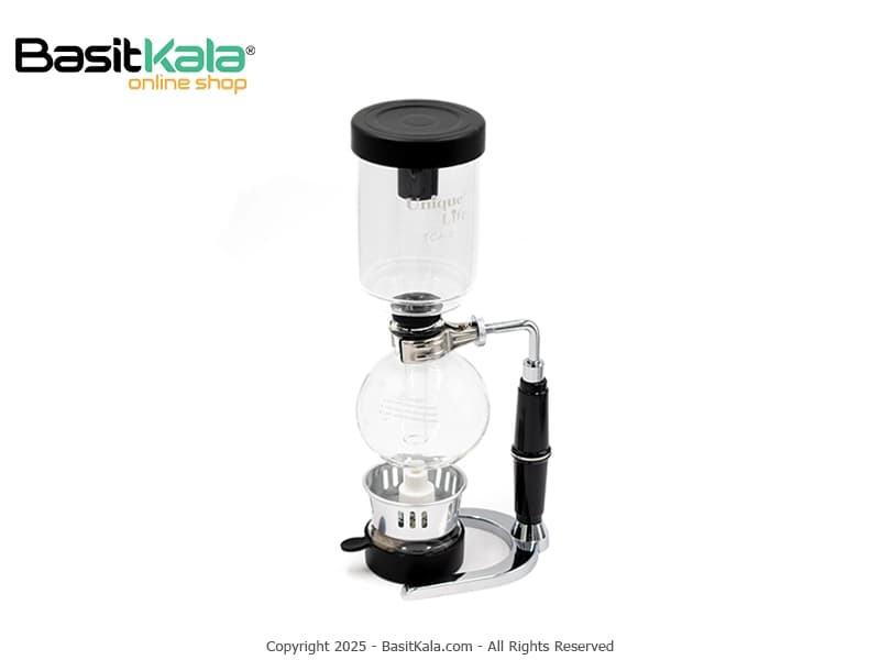 قهوه ساز سایفون 3 کاپ 360 میلی‌لیتری مدل UL- 1682 یونیک لایف