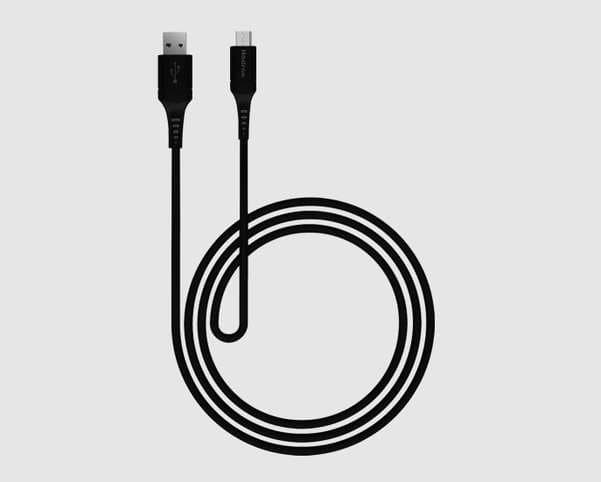 کابل شارژ و انتقال داده میکرو یو اس بی هادرون Hadron HTC-A-U01 USB Type A / MicroUSB