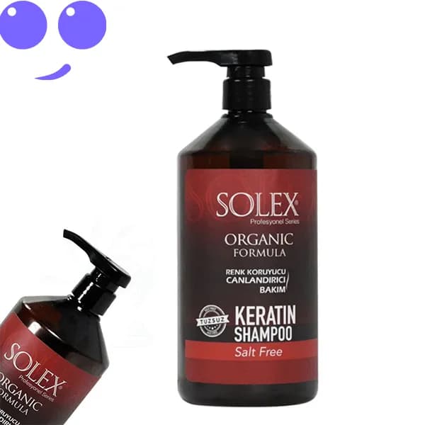 شامپو کراتین مخصوص موهای رنگ شده سولکس - SOLEX - تیهو مارکت