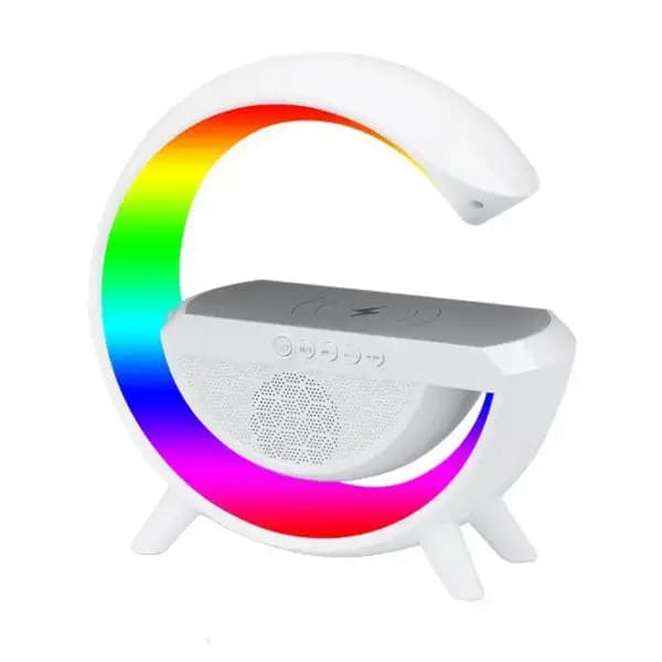 چراغ خواب ,اسپیکر و شارژر وایرلس مدل RGB BT2301