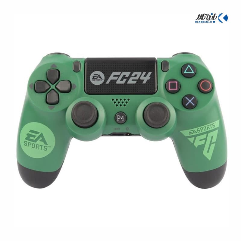 دسته بازی بی سیم پلی استیشن 4 هایکپی- PlayX FC24 PS4 رنگ سبز