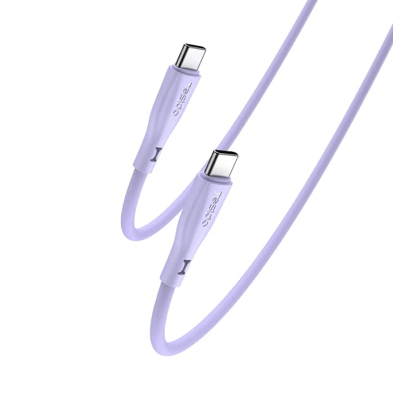 کابل شارژ دو سر تایپ سی به طول 1 متر و توان 60W مدل YESIDO CA152 (100% اورجینال)
