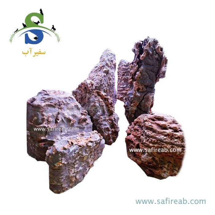 سنگ وارداتی آکواریوم مدل صخره فلک طلایی