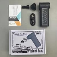 مینی جت فن چراغ دار مدل ZY7400-SE/PRO