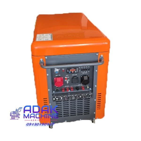 موتور برق دیزل 9 کیلووات سایلنت تک فاز و سه فاز دوو مدل DDAE11000DSE-3