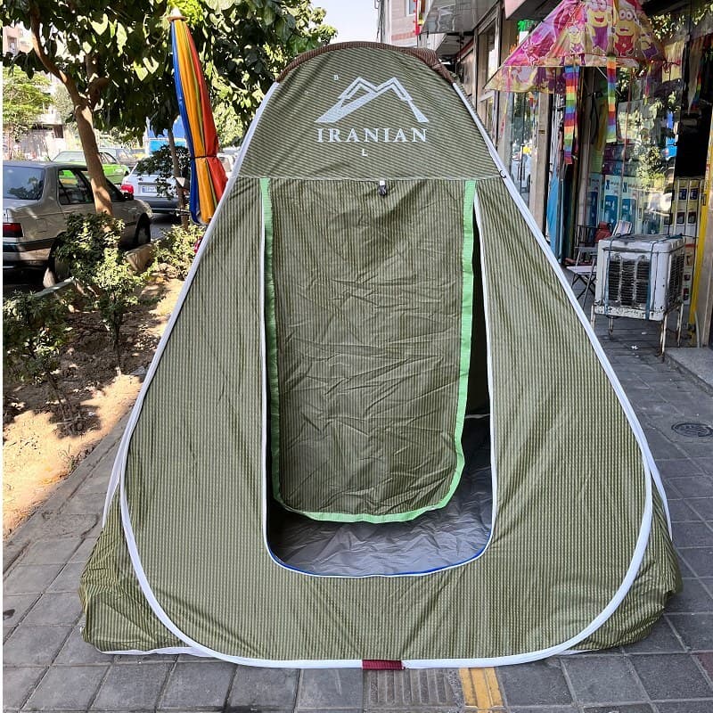چادر مسافرتی 6 نفره فنری سفری تاشو جنس برنو باکیفیت و سه پنجره کد8