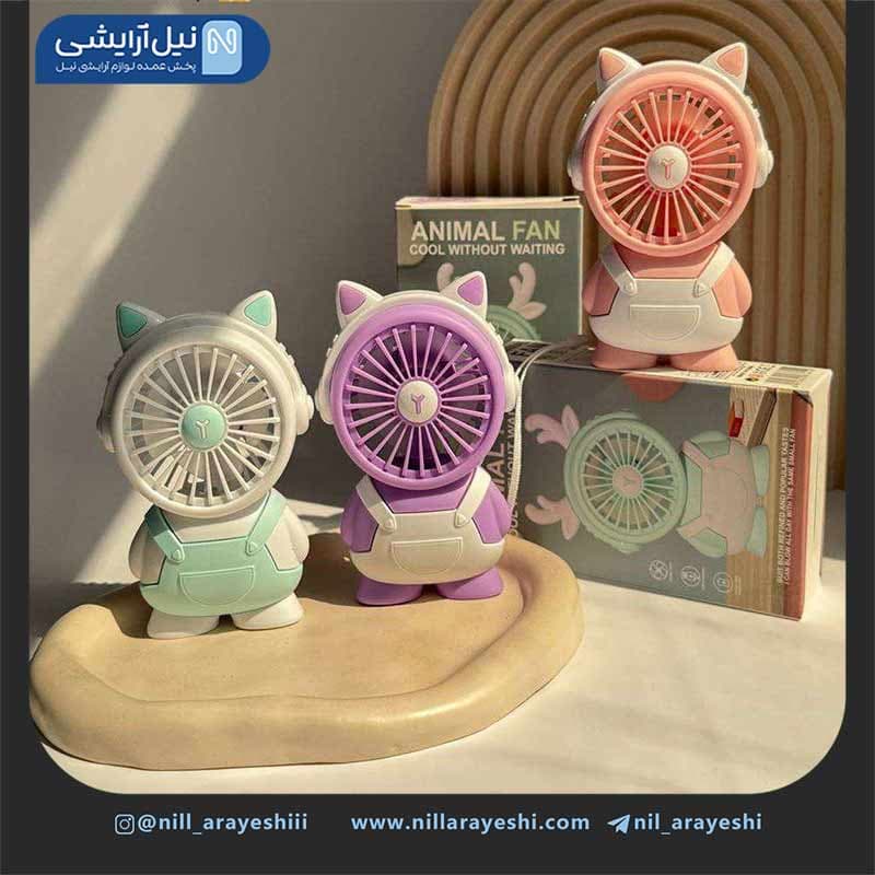 مینی فن طرح گربه شارژی کد Hd6630