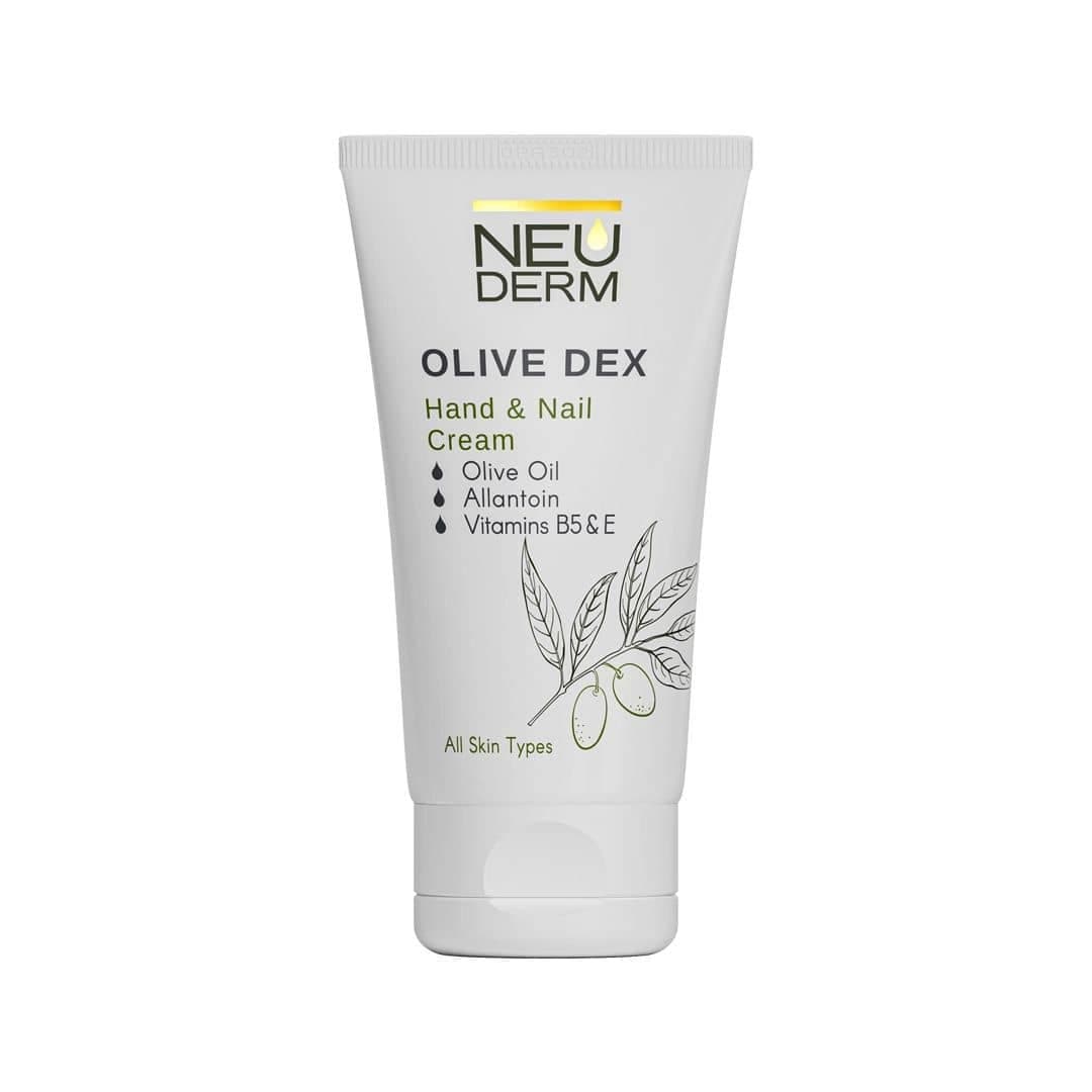 کرم دست و ناخن زیتون نئودرم NEUDERM مدل تیوپی حجم 50 میل