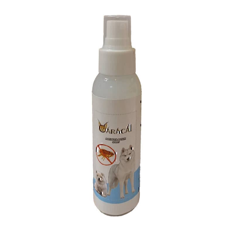 اسپری ضد کک و کنه کاراکال Caracal Anti Flea & Tick Spray حجم 100 میلی لیتر