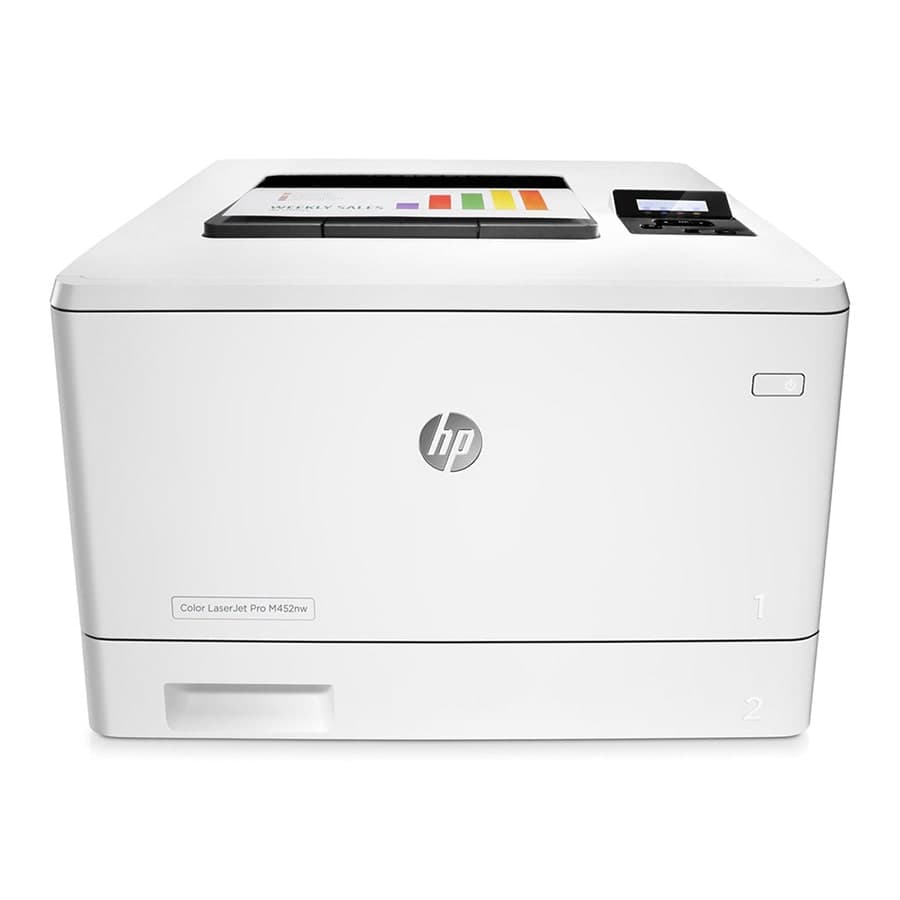 پرینتر رنگی تک کاره لیزری اچ پی مدل LaserJet Pro M452nw