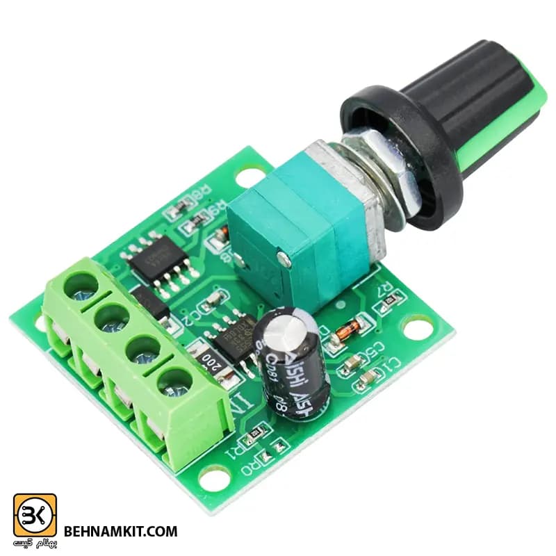 ماژول ديمر کنترل سرعت موتور DC مدل 1803BK