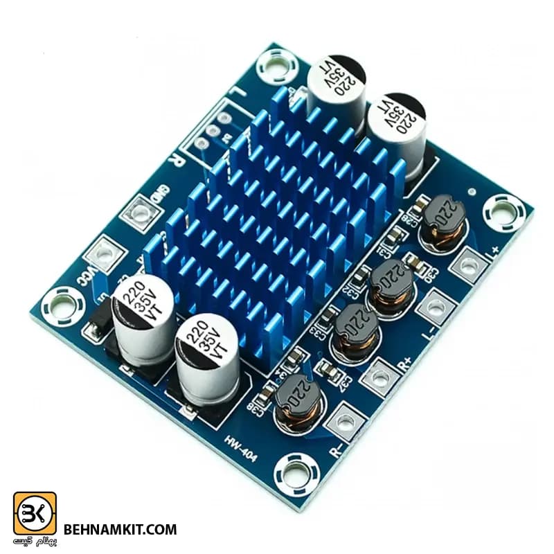 ماژول آمپلی فایر 2X30W وات استریو TPA3110 DC 8V-26V XH-A232