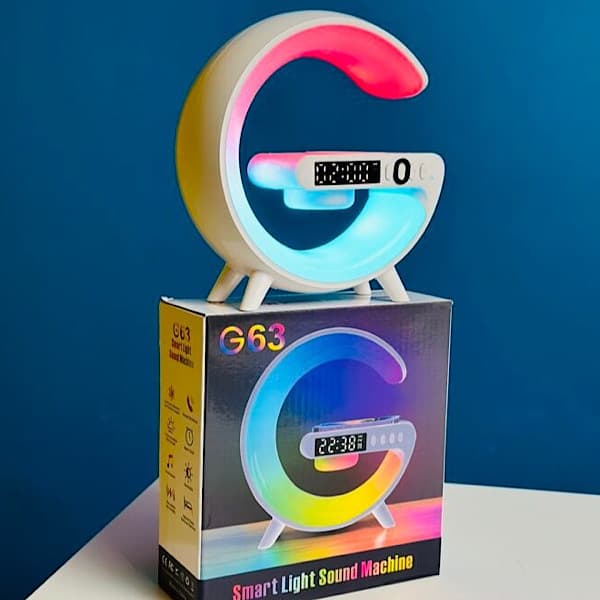 اسپیکر بلوتوث G63 با چراغ خواب و رقص نور