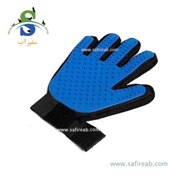 دستکش ماساژ و پرزگیر سگ و گربه چانگ لیر