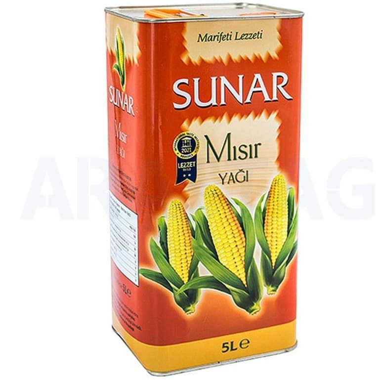 روغن ذرت سونار SUNAR حجم ۵ لیتر