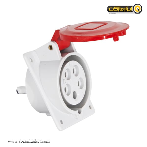 سوکت صنعتی پارت الکتریک مادگی ثابت سه فاز 5x16 مدل PRT 572
