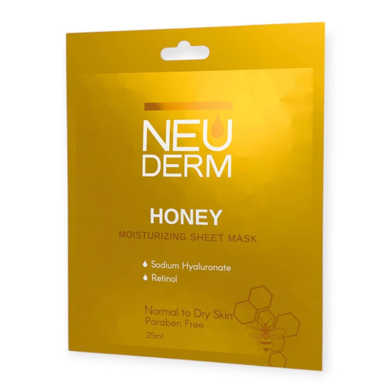 ماسک صورت ورقه ای مرطوب کننده عسل NEUDERM