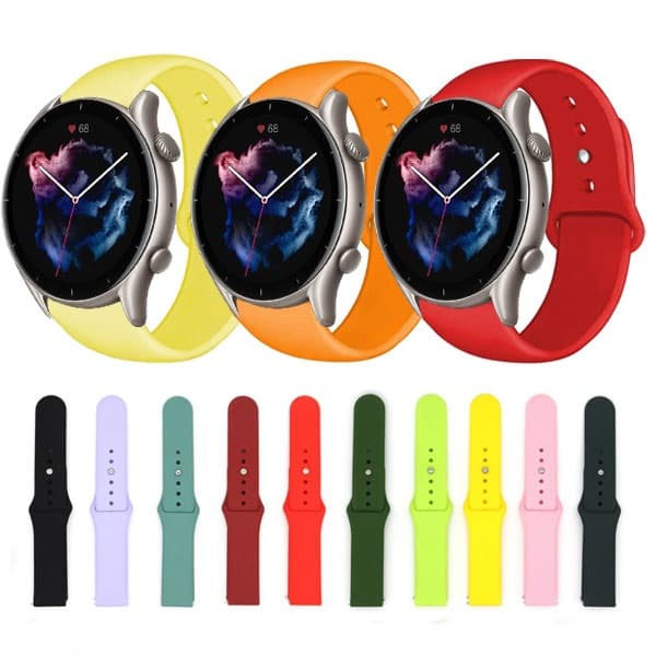 بند سیلیکونی ساعت شیائومی GTR 46MM سایز 22 میلیمتر