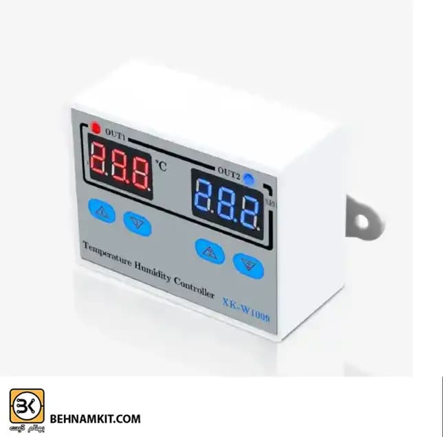 ماژول ترموستات ديجيتال دما و -کنترل رطوبت W1099 با دقت بالا