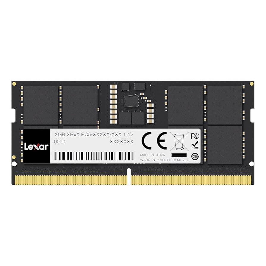 رم لپ تاپ DDR5 لکسار 5600MHz CL46 262PINظرفیت 16 گیگابایت 5600 مگاهرتز