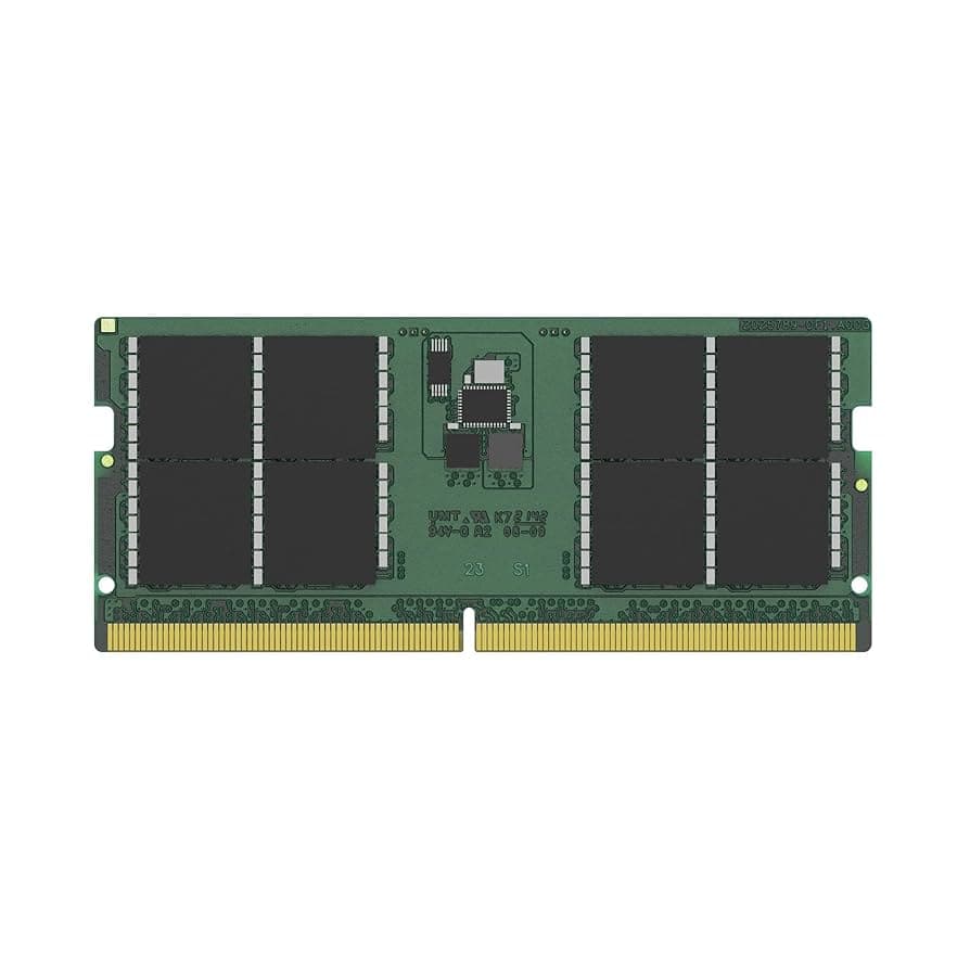 رم لپ تاپ DDR5 کینگستون 5600MHz CL46-262PINظرفیت 32 گیگابایت 5600 مگاهرتز