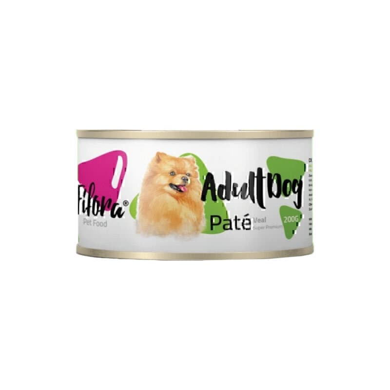 کنسرو غذای سگ نژاد کوچک فیفورا با طعم گوشت گوساله Fifora Mini Adult Pate Premium with Veal وزن 100 گرم