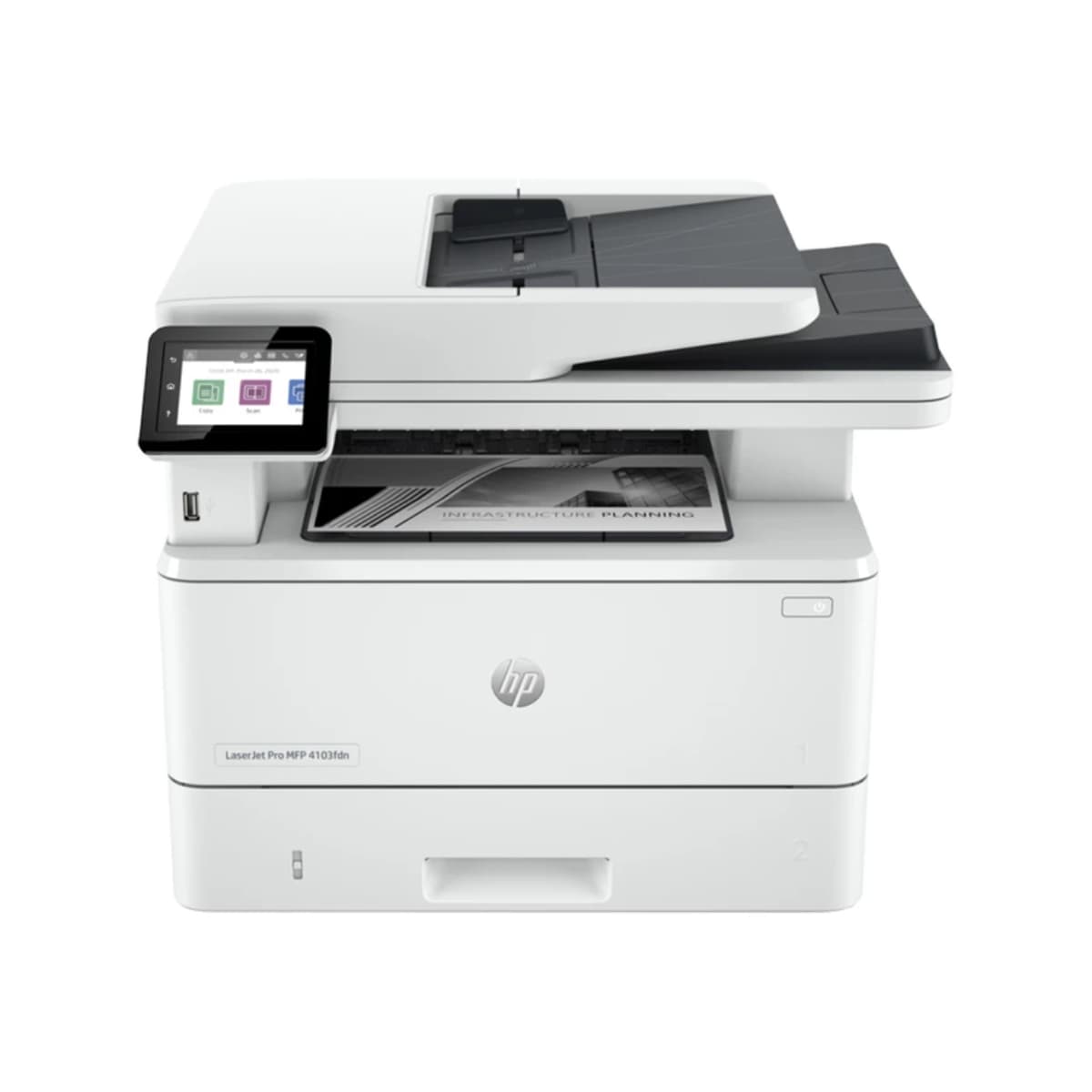 پرینتر لیزری چند کاره برند اچ‌ پی مدل LaserJet Pro MFP 4103fdw