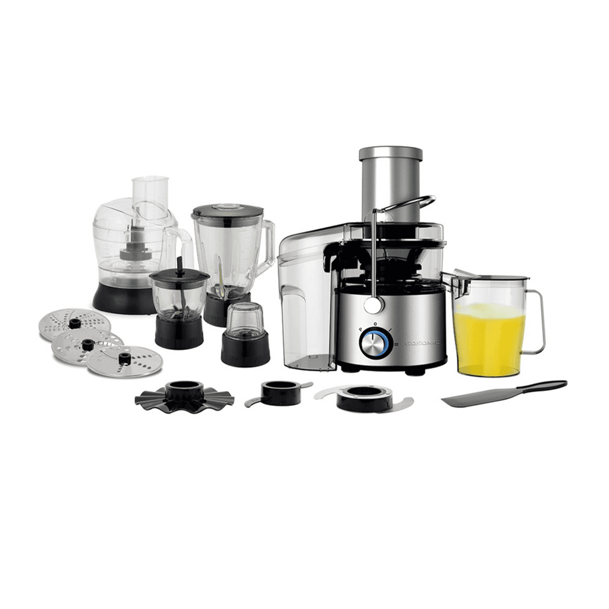 آبمیوه گیری و غذاساز 10 کاره گوسونیک مدل GFP-730