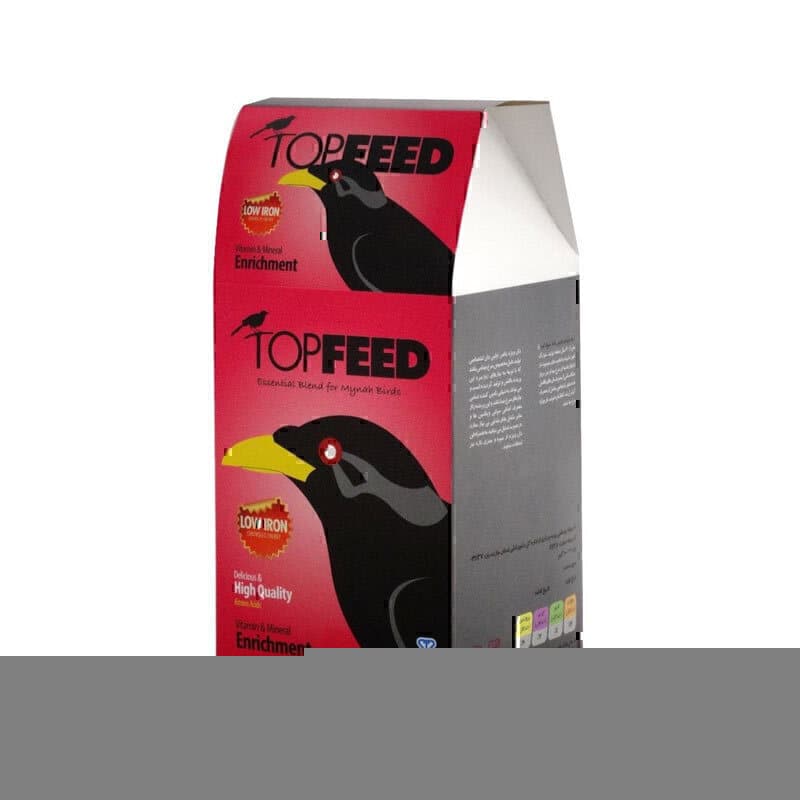 غذای خشک مرغ مینا تاپ فید TopFeed Myna وزن 1 کیلوگرم