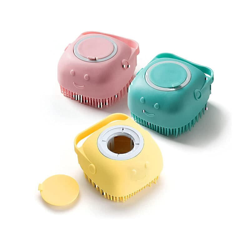 لیف سیلیکونی مخزن دار Silicone Massage Bath Brush