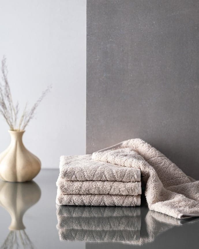 ست ۴ عددی حوله دست مادام کوکو طرح Colette سایز ۳۰×۵۰ سانتی متر