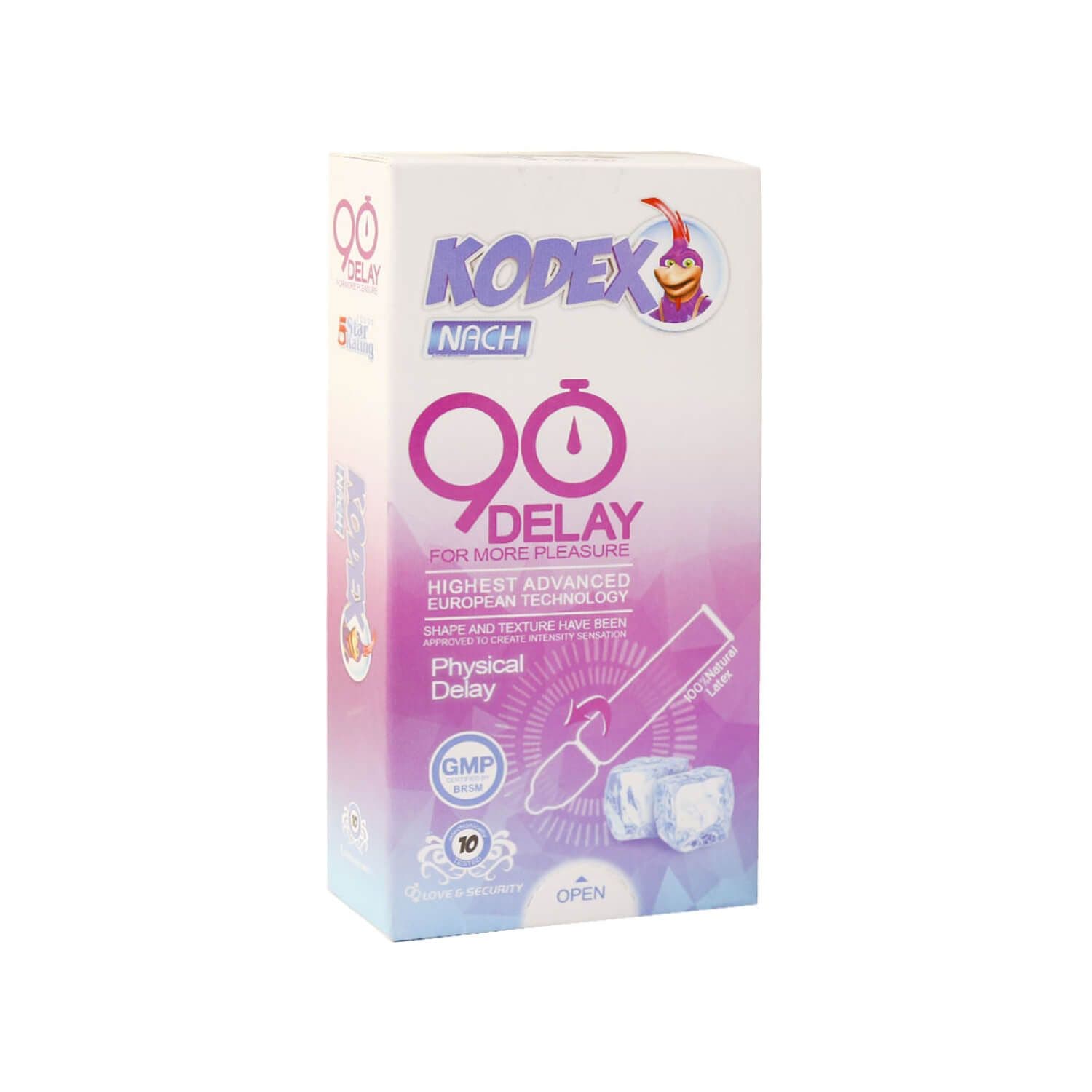 کاندوم تاخیری کدکس مدل Delay 90 بسته 10 عددی