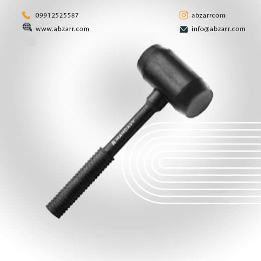 چکش لاستیکی دسته فلزی MAHDAVI مهدوی مدل RHM600 (( اقساط یک ساله ))