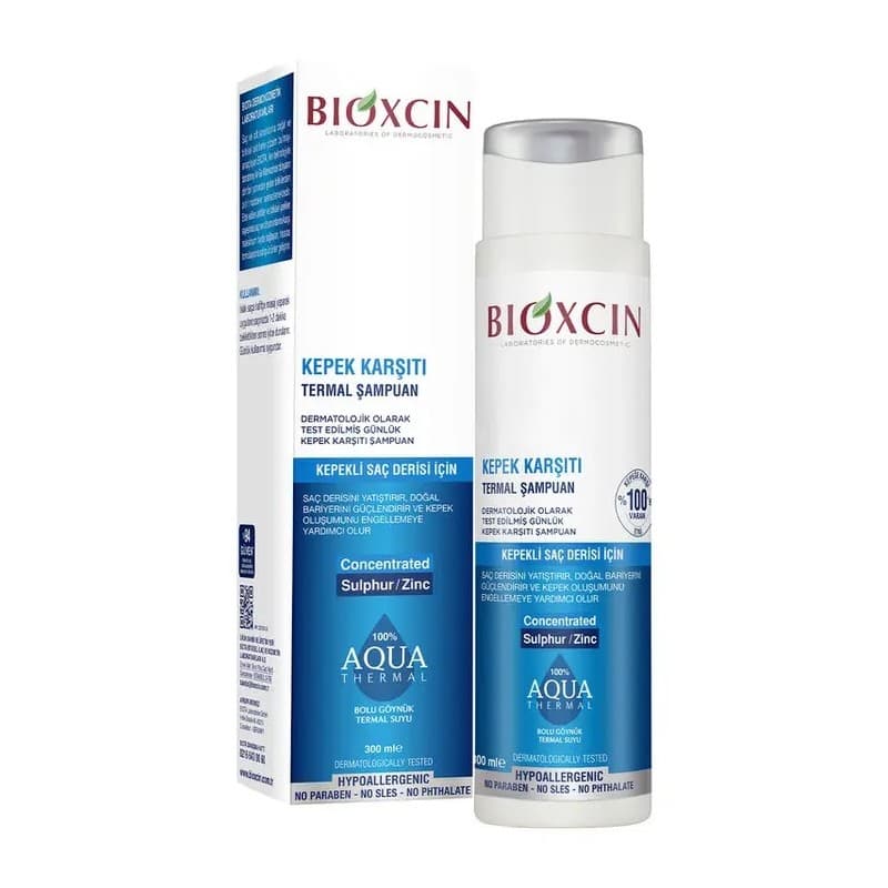 شامپو بیوکسینن مو ضدشوره مدل Aqua Thermal حجم 300 میل