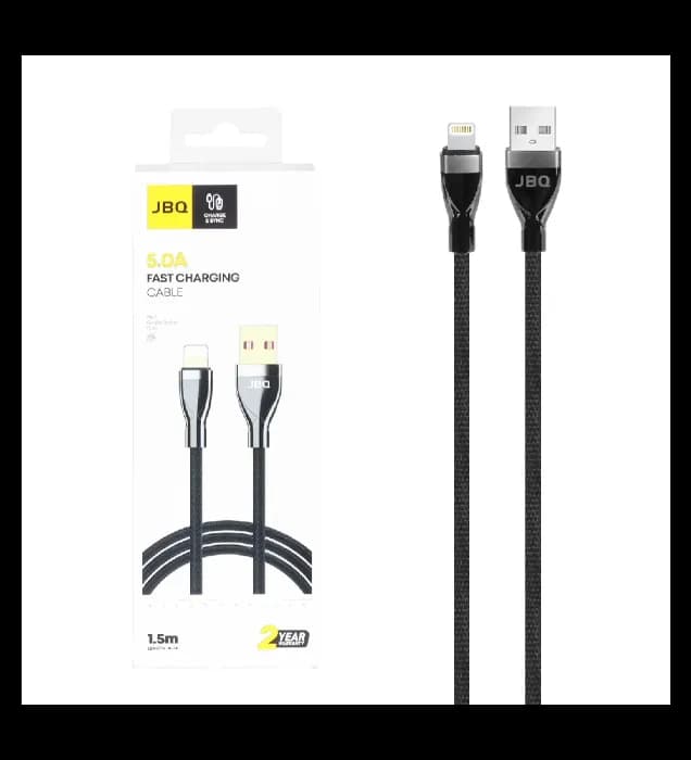 کابل شارژ 1.5 متری فست آیفون جی بی کیو مدل ca-500