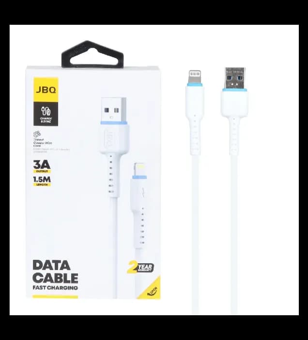 کابل شارژ 1.5 متری فست آیفون جی بی کیو مدل CA-732
