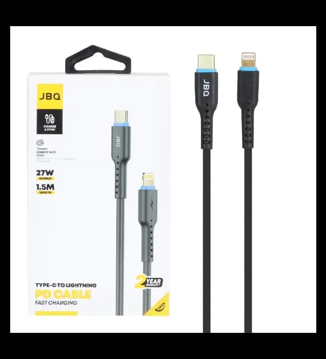 کابل شارژ 1.5 متری PD و فست جی بی کیو Type-C to Lightning مدل CA-722