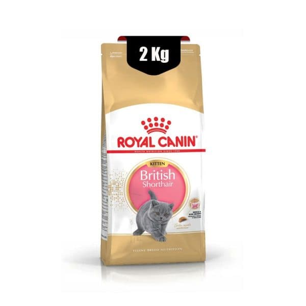 غذای خشک گربه بریتیش کیتن رویال کنین (Royal Canin Cat British Shorthair Kitten) وزن 2 کیلوگرم