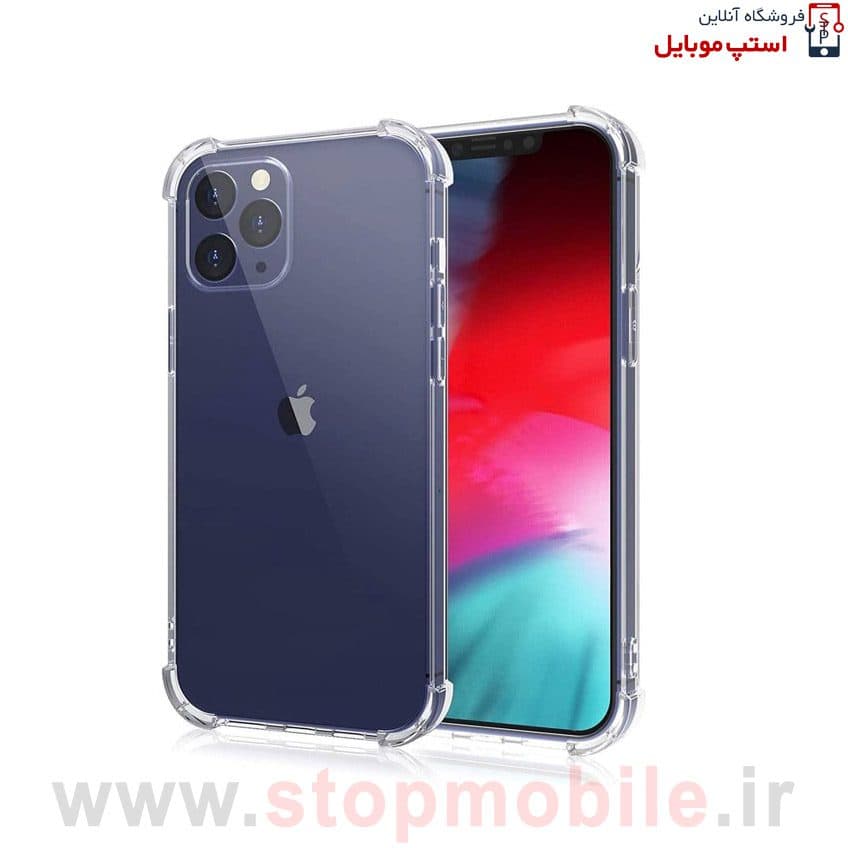 قاب آیفون 12 – Iphone 12 مدل ژله ای شفاف (کپسولی)