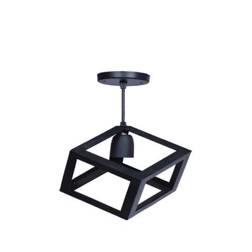 لوستر تک شعله مدل مکعب مربع کد bl1289