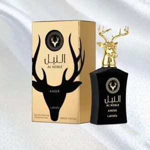 عطر ادکلن زنانه لطافه النبل عامر (Lattafa Al Noble Ameer) - ماندگاری و پخش بو عالی - اورجینال - توضیحات مهم