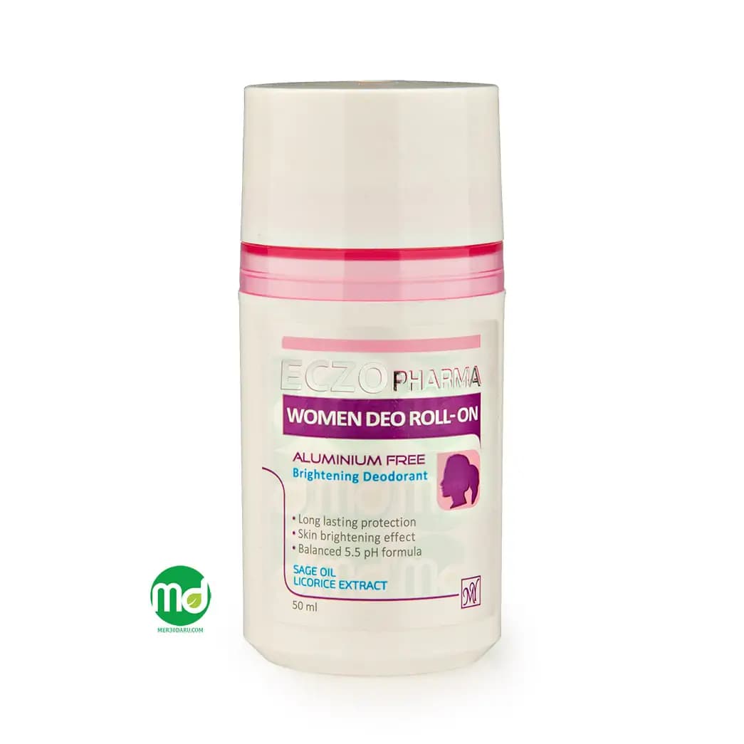 مام رول ضد تعریق زنانه مای فارما مدل اگزوفارما فاقد آلومینیوم 50ml