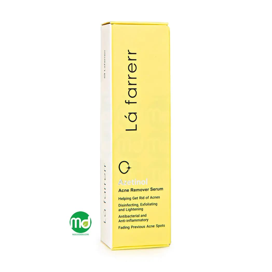 سرم ضد آکنه لافارر برای آکنه های ولگاریس و روزاسه 20ml